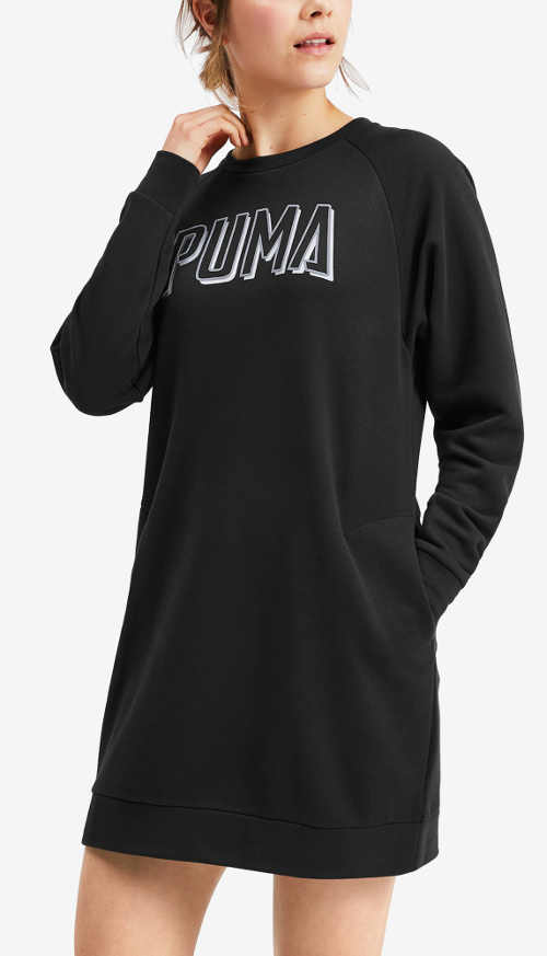 Fekete sportruhás női ruha Puma