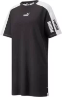 Rövid ruha Puma sportos szabású fekete-fehér kombinációban